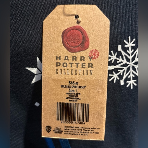 Wizardly World of Harry Potter Spirit Jersey Yule Ball Strictly Dress to Impress - Picture 5 of 6